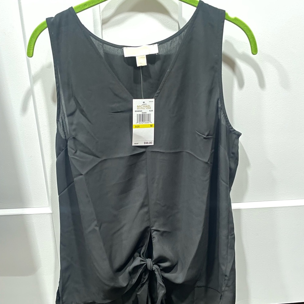 NWT black Micheal Kors tank size medium